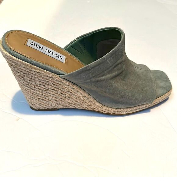 Steve Madden Urge Wedge Sandal Size  10 - New without box - Picture 4 of 12